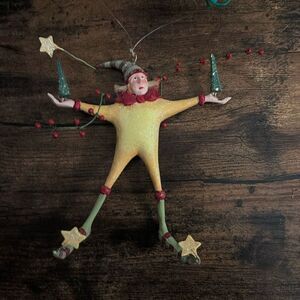 Dept 56 Christmas Krinkles Star Man 5”Ornament Patience Brewster